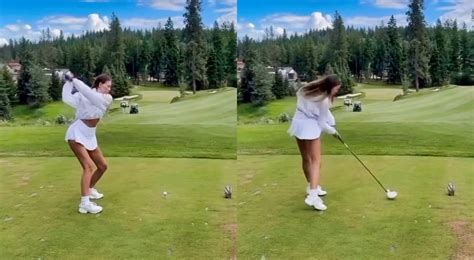 paulina gretzky tits|Paulina Gretzky goes braless as golf Wag shows off。